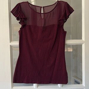 Express Flutter Sleeve Blouse